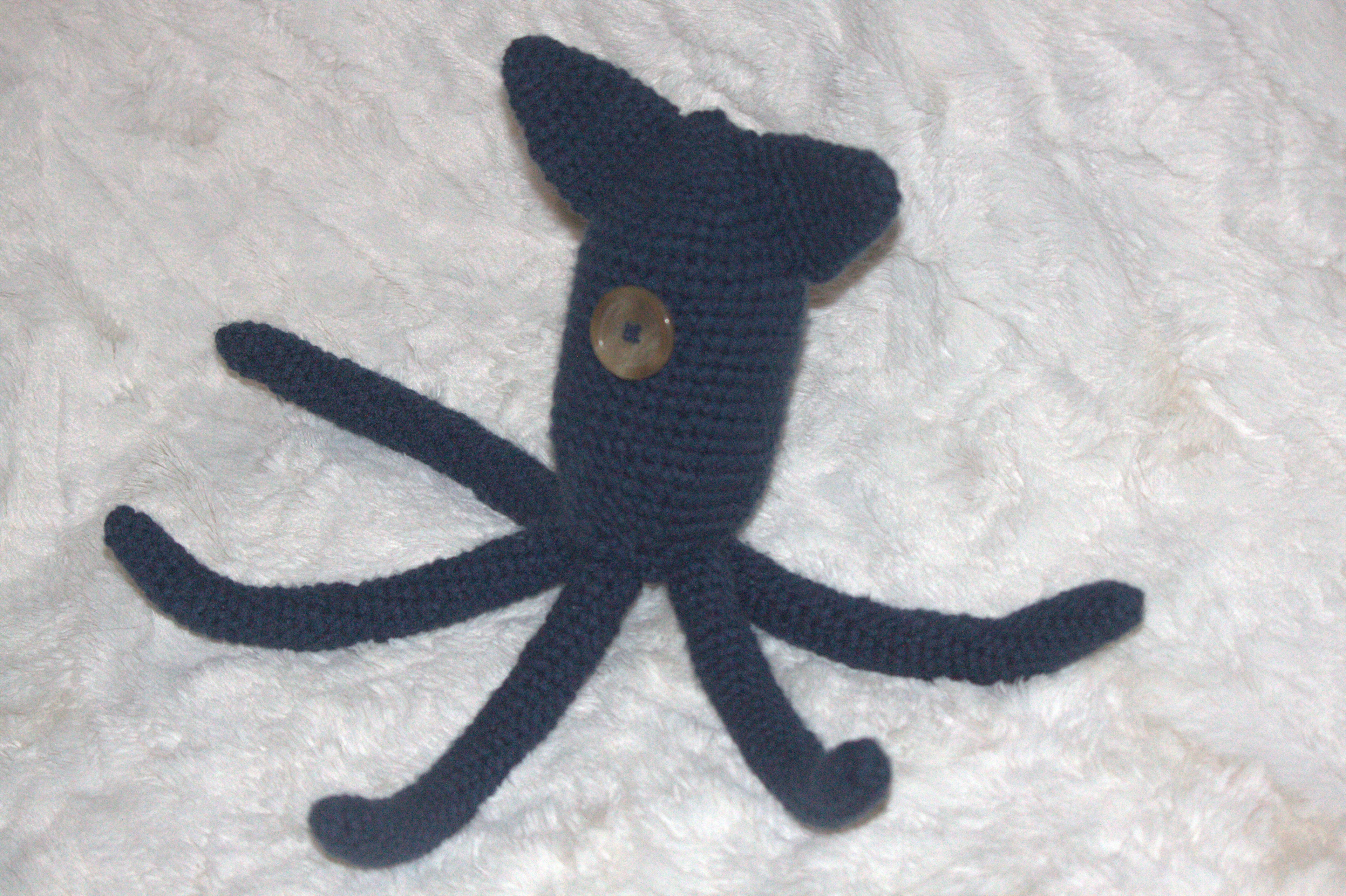 Large Coraline Squid Doll